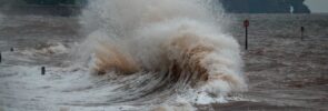 Stormy Ocean Shore